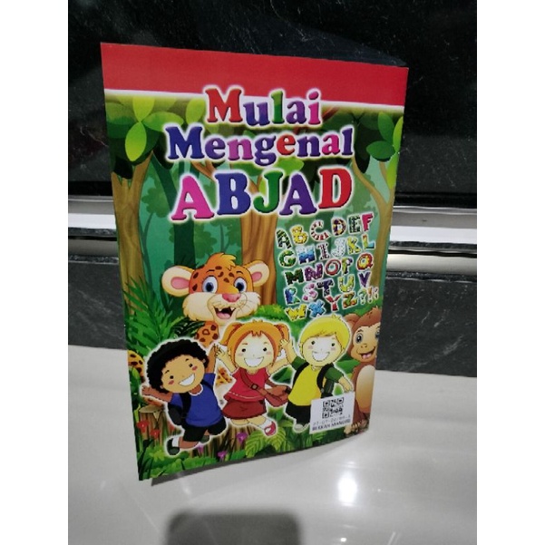 buku mulai mengenal abjad 16x24cm