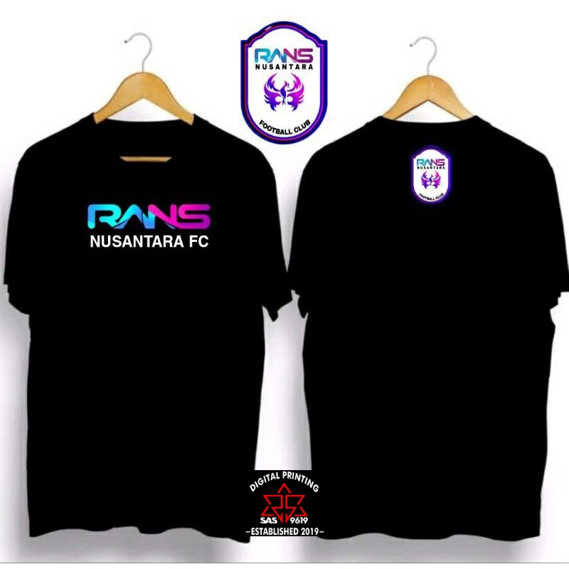 Kaos T-shirt Baju Rans nusantara FC / kaos rans nusantara / kaos rans Cilegon FC / kaos distro pria 