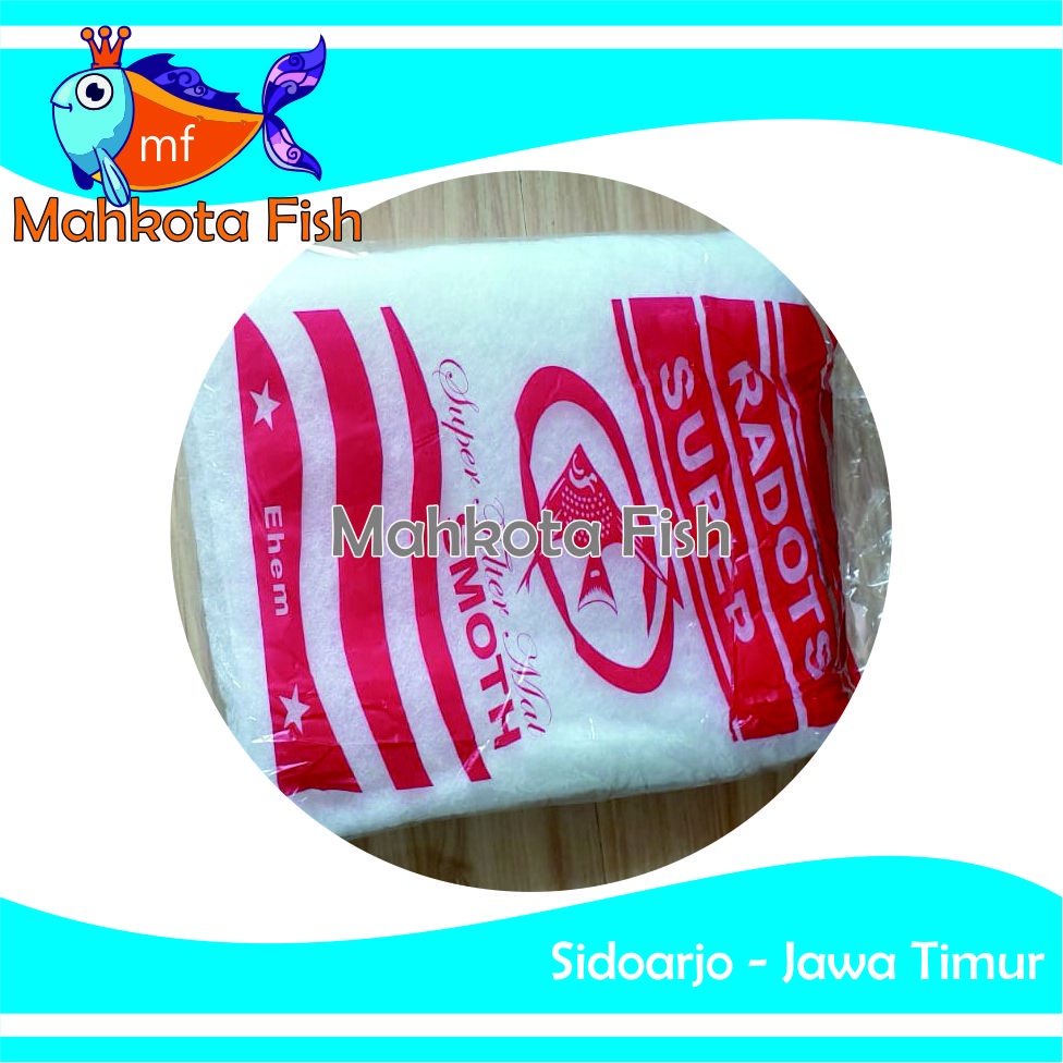 Kapas Filter SEDANG (30 x 100cm) | Kapas Ikan | Kapas Lapis