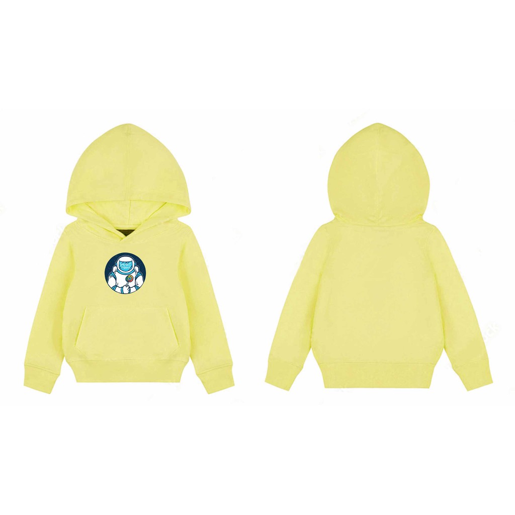 Hoodie Sweet Space Sweater Pakaian Fleece Anak M -XL