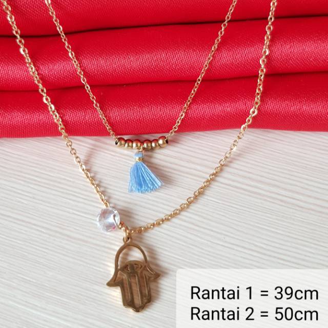 Kalung fashion Korean Titanium Import Antikarat KS29