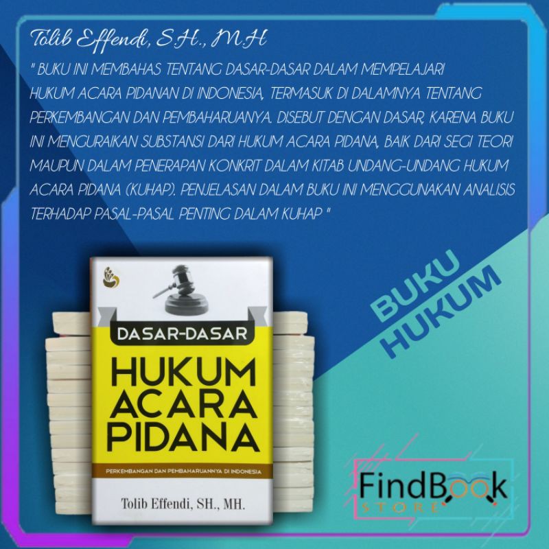 Jual Buku Hukum - DASAR-DASAR HUKUM ACARA PIDANA PERKEMBANGAN DAN ...