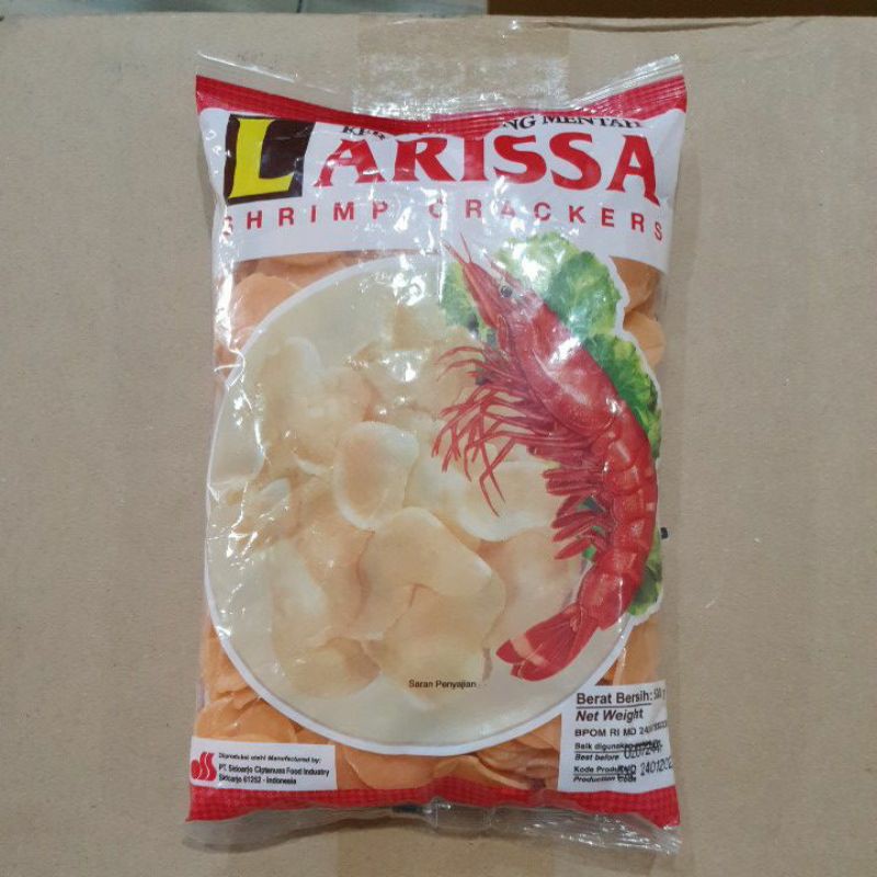 

Kerupuk Udang Mentah Larissa / Shrimp Crackers 500g