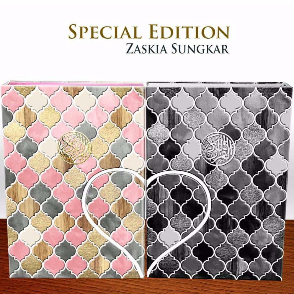 Al-qur'an Couple Pink & White dan Black & White Special Edition Zaskia Sungkar