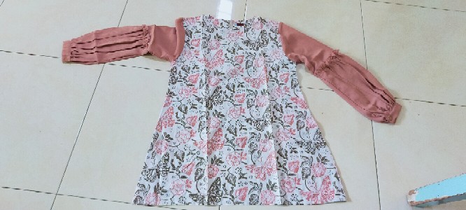 Audry Batik - Camelia Blouse 1 Batik Wanita Kekinian Balon Cantik Murah Elegant Solo Premium Kantor