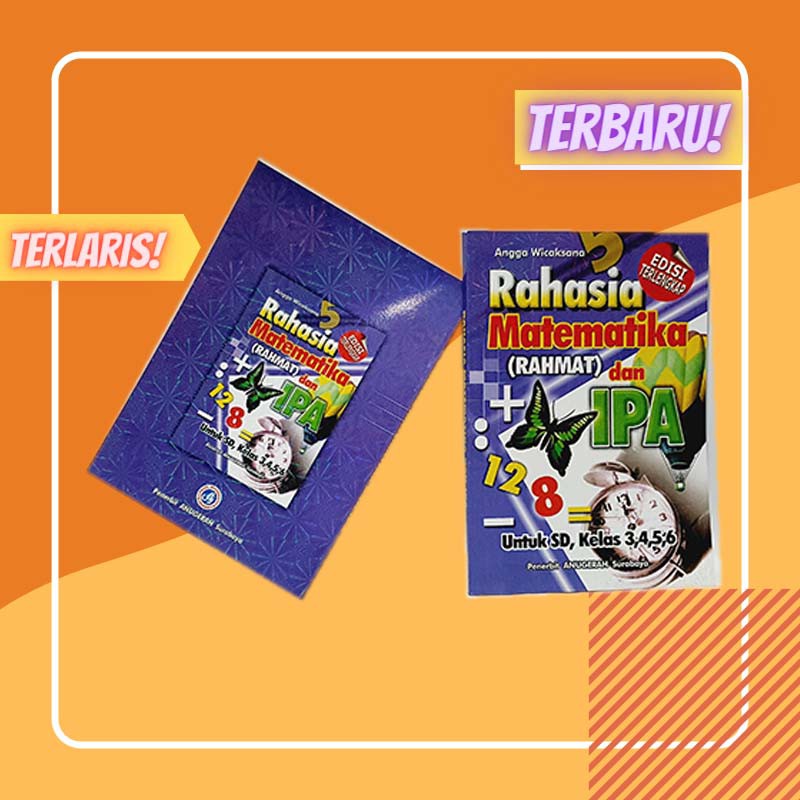 Rahasia Matematika Dan IPA / Rumus - rumus / MTK / SD / Edisi HVS / ANUGERAH ILMU