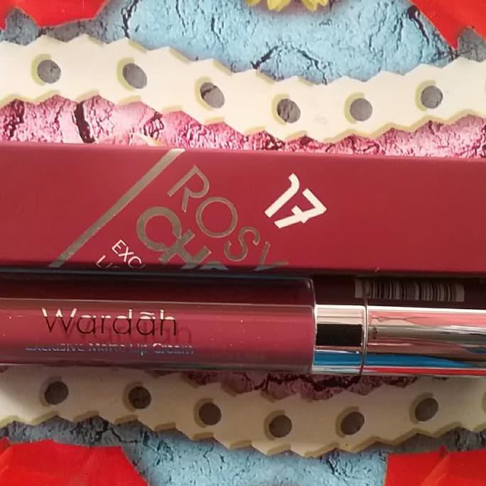 WARDAH ROSY CHEEK EXCLUSIVE MATTE LIP CREAM NO.17