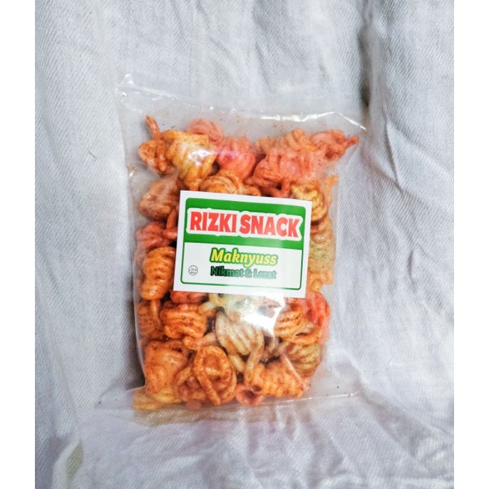 

Kerupuk untir super pedas/ kerupuk keong pedas 100gr