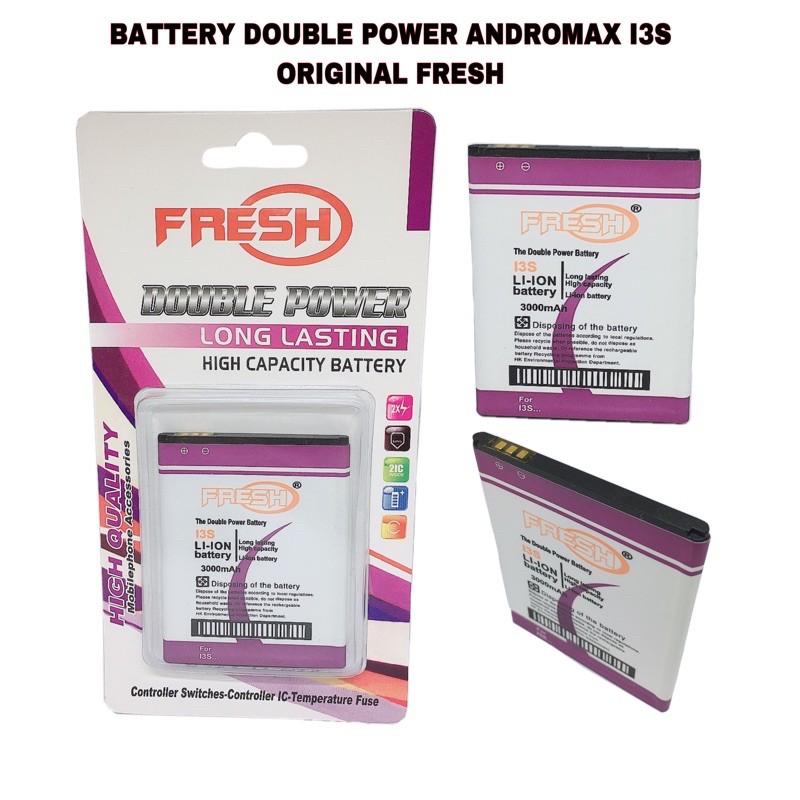 BATTERY ANDROMAX I3S ORIGINAL FRESH