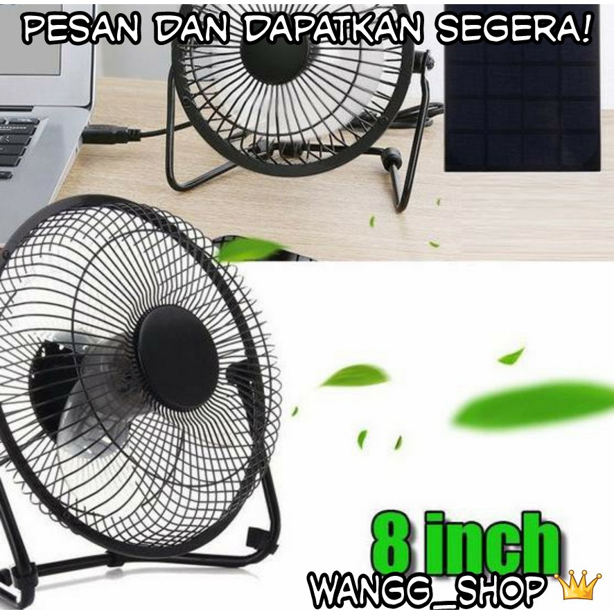 KIPAS ANGIN USB BESI PORTABLE  / KIPAS ANGIN PORTABLE / MINI FAN USB PORTABLE