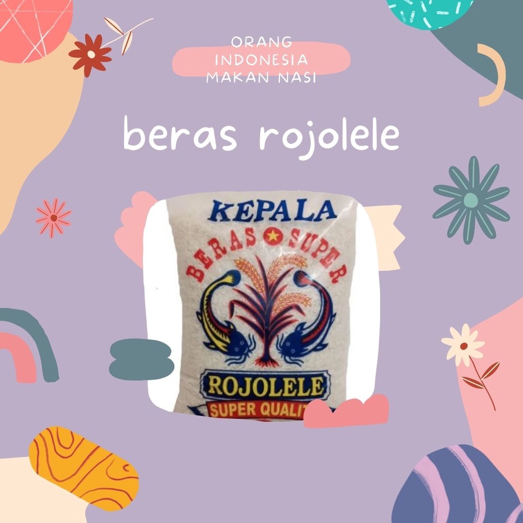 

Beras rojolele pulen 5 kg