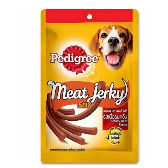 Pedigree MEAT JERKY 60g camilan anjing