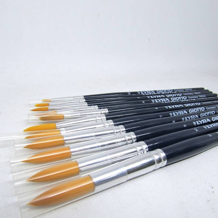 

Kuas Lukis Lyra Giotto ROUND Taklon Art Brush Murah [INSHOP]