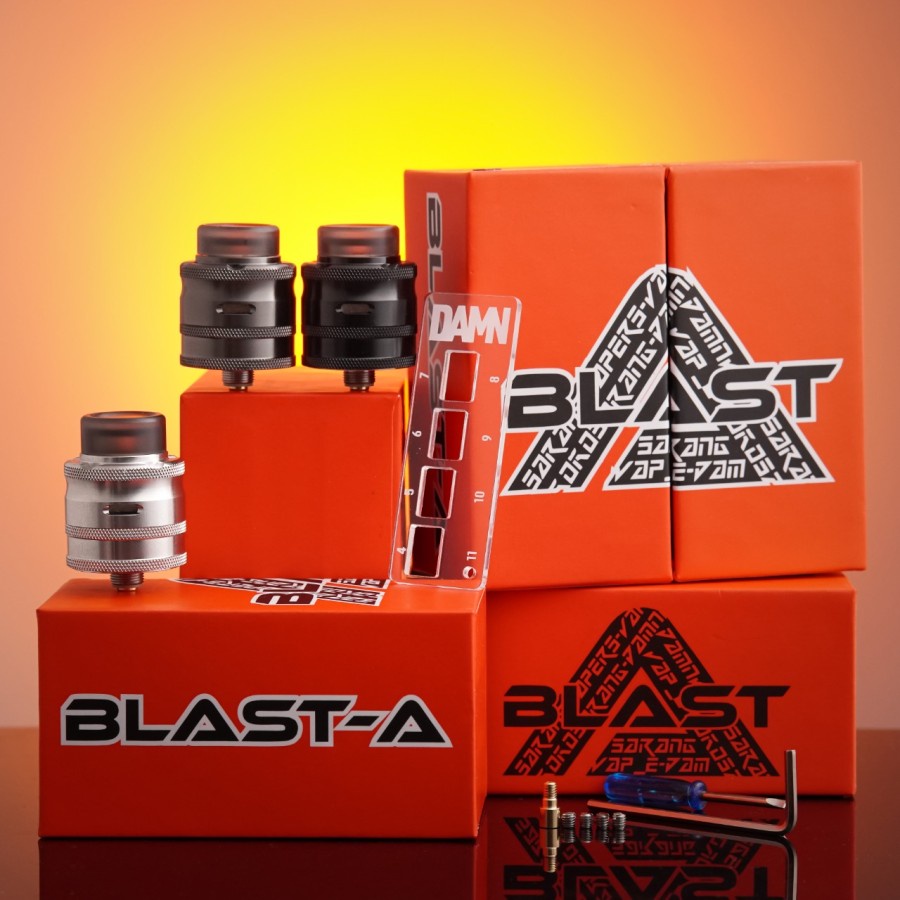 BLASTA RDA BLAST-A RDA 24MM BY DAMN VAPE X KOKO SARANG - AUTHENTIC