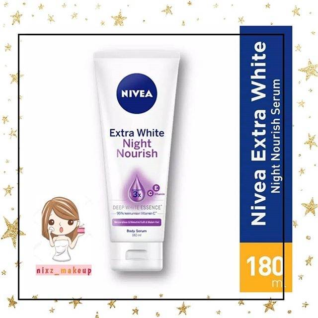 (COD) Lotion/Hand Body Nivea Extra White Night Nourish Serum Lotion