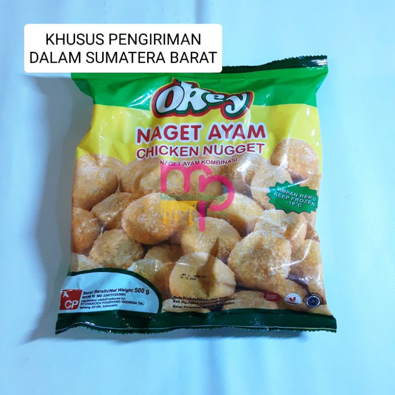 

KHUSUS SUMATERA BARAT Nugget Okey 500gr