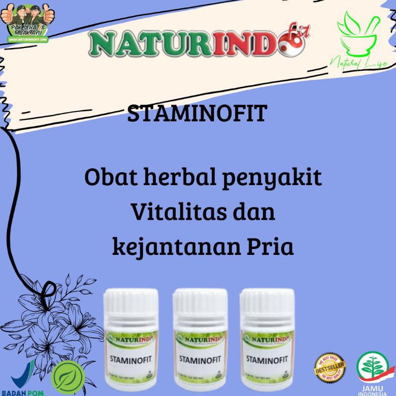 STAMINOFIT JAMU UNTUK PRIA
