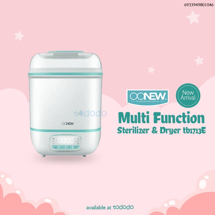 Oonew Multi Functional Sterilizer &amp; Dryer TB1713E / Steril Botol Pengering