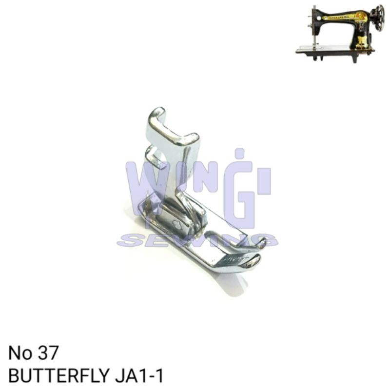 No 37 Sepatu Presser Foot Mesin Jahit Tradisional