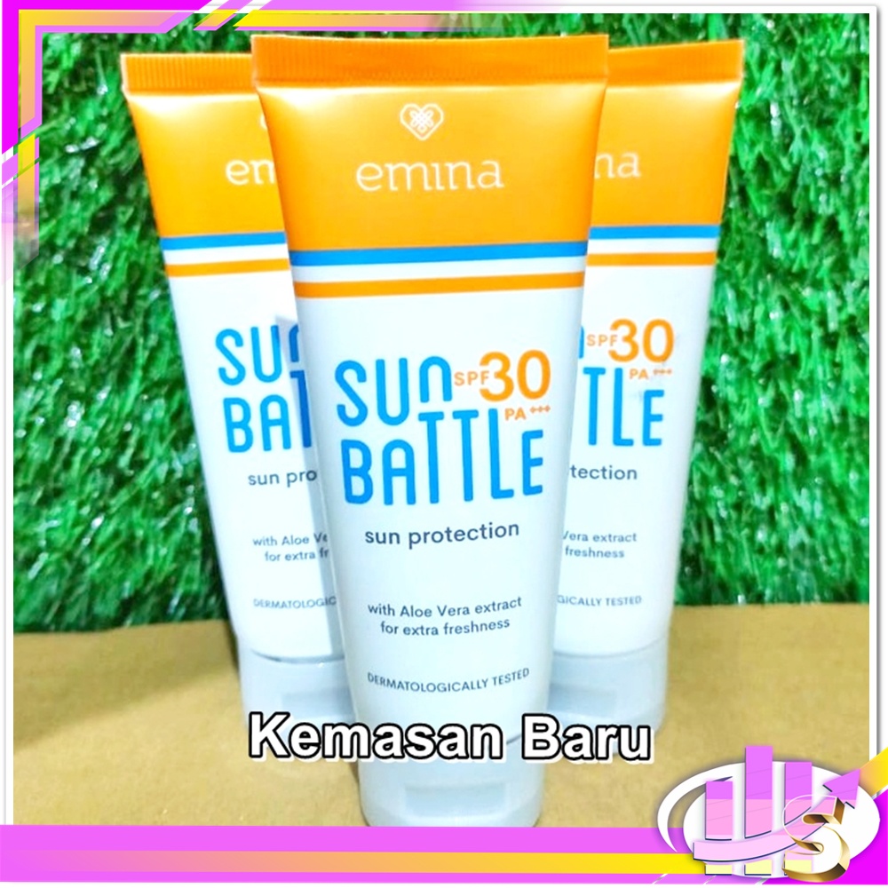 Jual Original Sunblock Emina Sun Protection Spf 30 Sunblock Wajah Dan Badan Shopee Indonesia