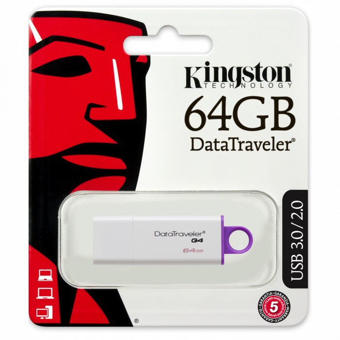 Flashdisk Kingston Data Traveler G4 64GB DTIG4 64gb USB 3.0