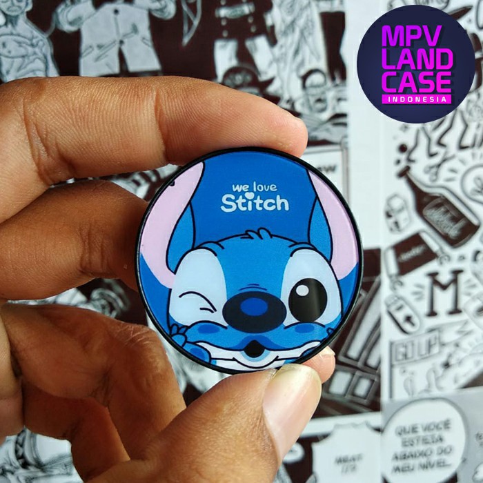 Pop Socket hp Acrylic [Ps-Custom] Custom FOTO / Griptok 3D / Phone Holder / Phone stand / Aksesoris