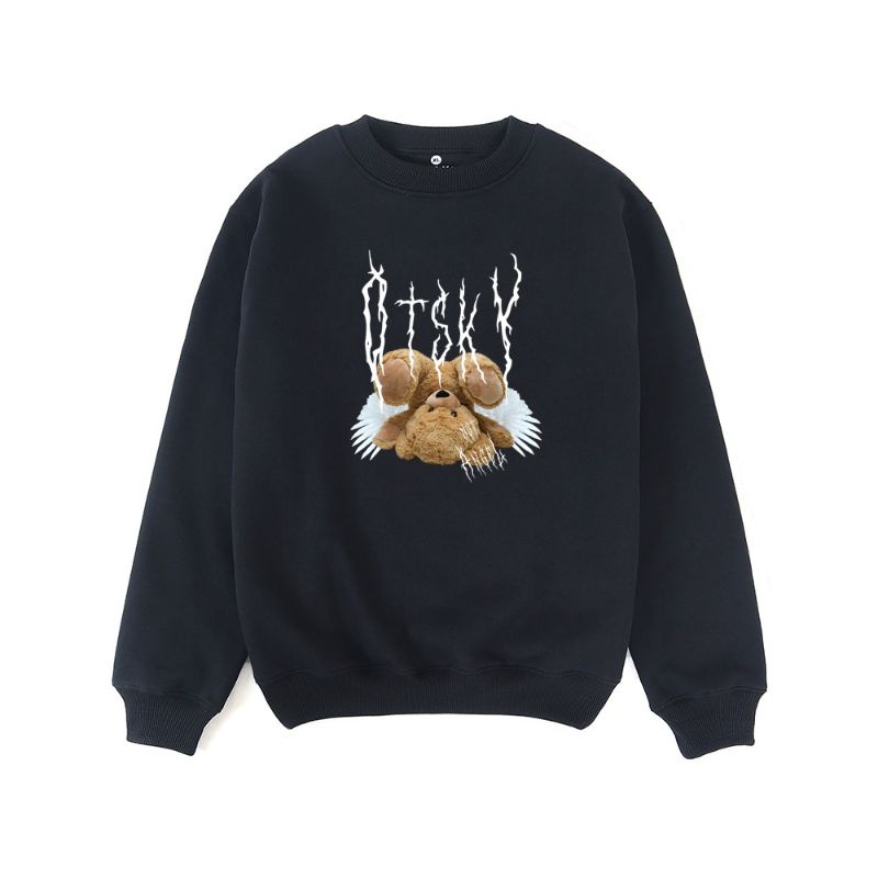 Otsky Crewneck Bear Idiotic Metal x CN7052PA - 6DD
