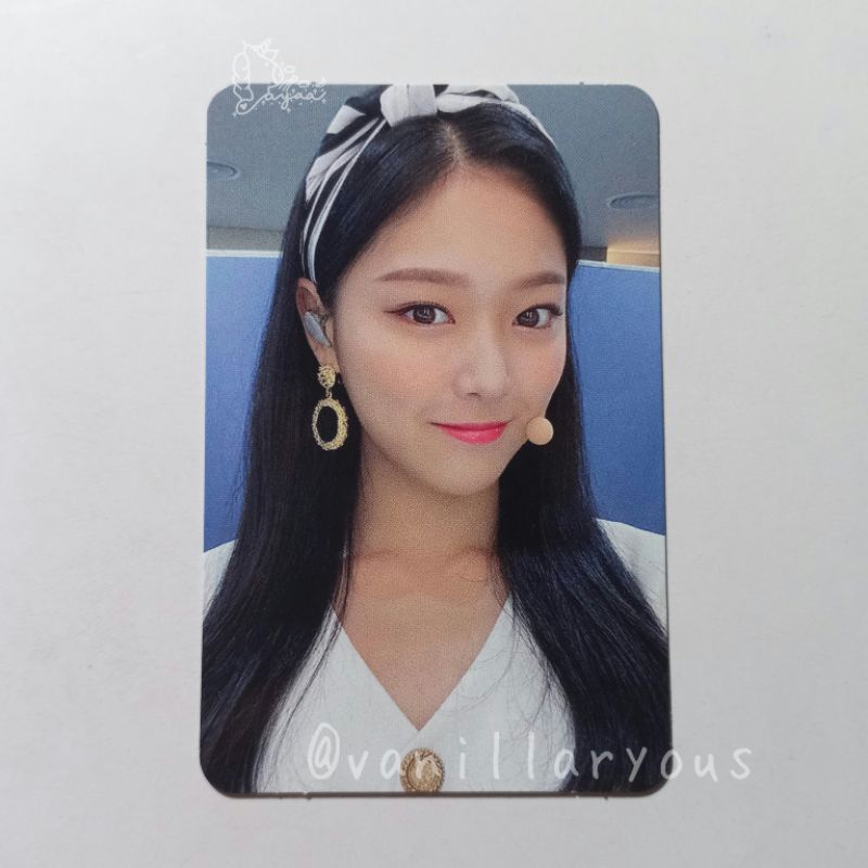 LOONA PHOTOCARD / PC HYUNJIN BENEFIT MMT FS 2 ALBUM 12:00 [POB MYMUSICTASTE LOOSSEMBLE]