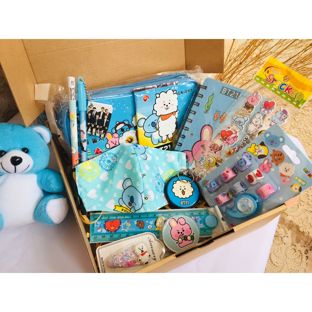 (HADIAHKUU.ID) KADO BTS LENGKAP/ KADO ULTAH / KADO ANAK BTS/ SOUVENIR BTS/ BOX BTS/ HADIAH BTS/ HAMP