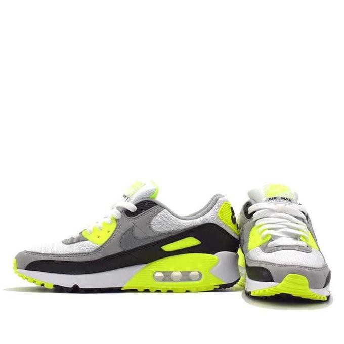 OPEN SALE NIKE AIR MAX 90 GREY/VOLT | ORIGINAL RESMI