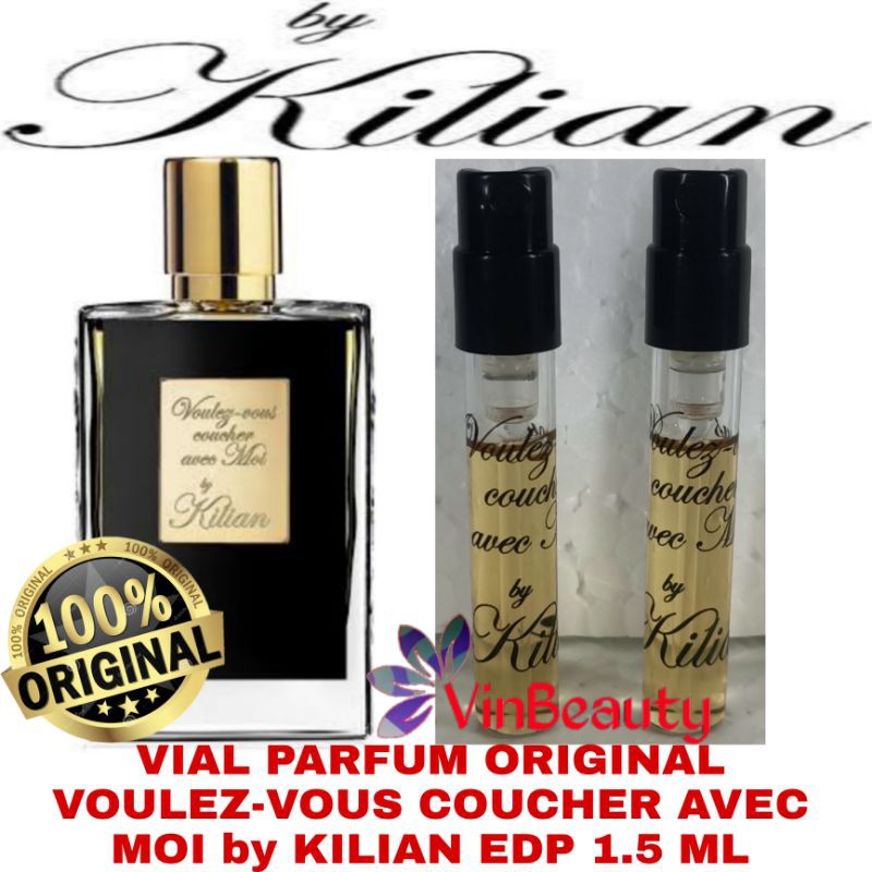 Vial Parfum OriginaL Voulez-Vous Coucher Avec Moi by Kilian EDP 1.5 ml For Unisex Murah