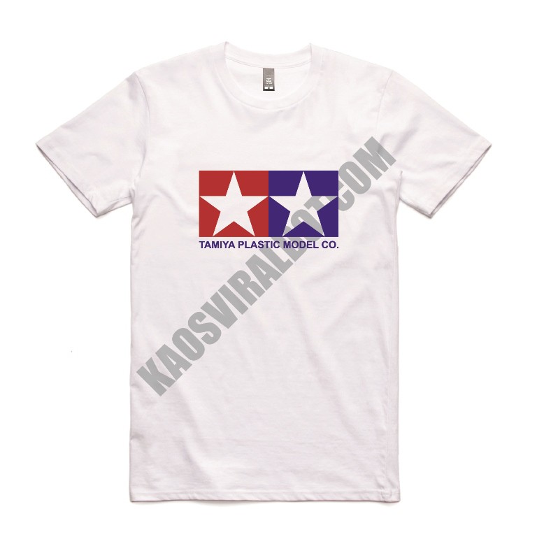 BAJU KAOS LOGO TAMIYA T-SHIRT