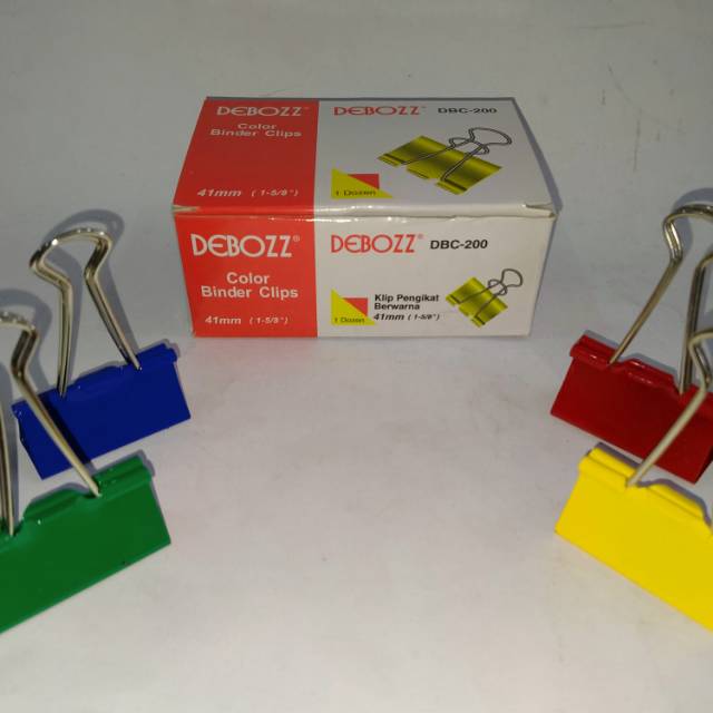 

Binder clip debozz 200 color