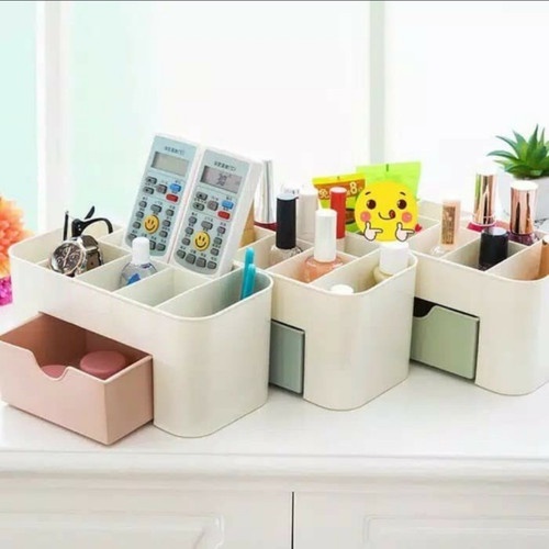 Rak Kotak Laci Tempat Menyimpan Kosmetik Make Up Organizer Desktop