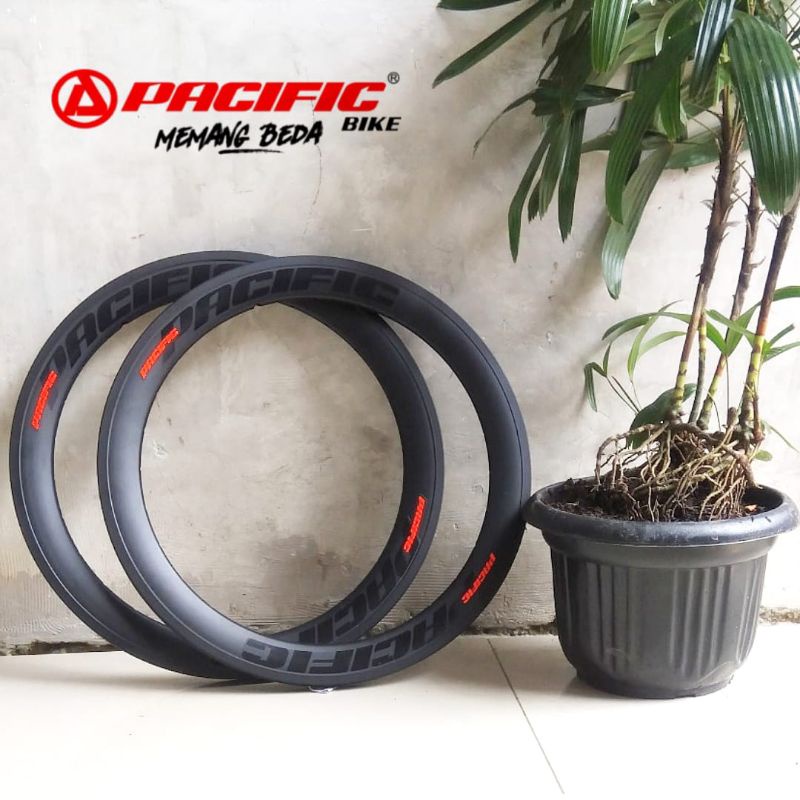 Rims Velg 20 Alloy sepeda lipat mini minion seli 28 Hole 451 tinggi 4 cm pacific 20 plus 22 inchi