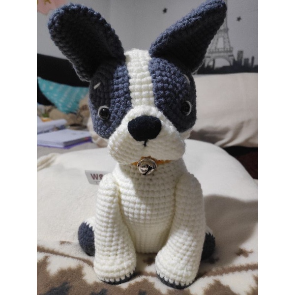 Amigurumi Boneka Rajut - Bulldog