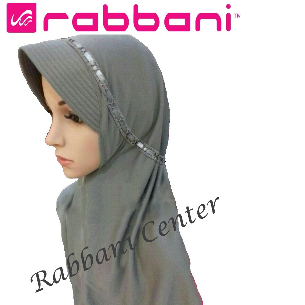  jilbab rabbani hemy pita atas size S jilbab sekolah rabani 