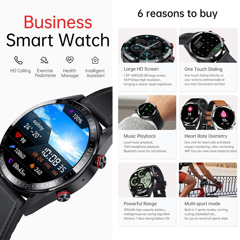 Z18 Smartwatch AMOLED 1.39inch Display Always On Display AOD Alternatif Mibro