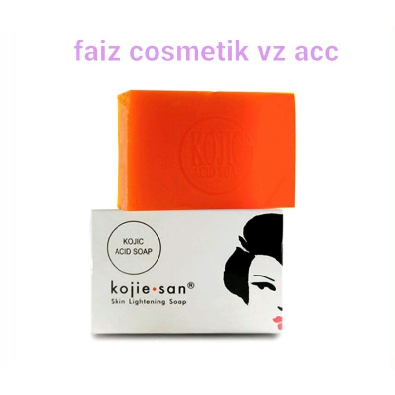 (BISA COD) Kojie San Skin Lightening Kojic Acid Soap Kojie San Skin Lightening With Hydromoist