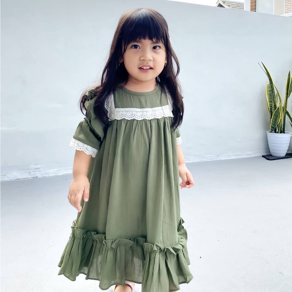 Terlaris [ COD ] Romera Kids Syari | Gamis Anak Perempuan | Anak BEST SELLER !!!