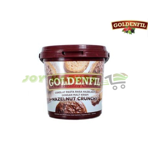 

Goldenfil Hazelnut Crunchy / Selai Hazelnut Crunchy 1kg