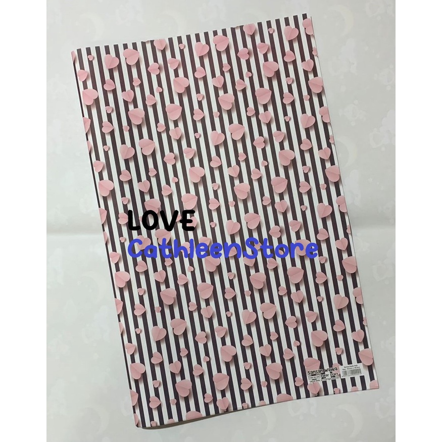 

Kertas kado sansa wawa/sanwa LOVE SW5495