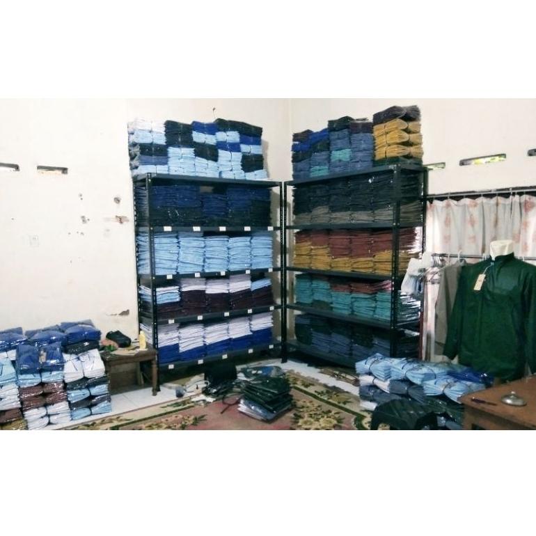 Baju Koko Haibah As Shahih Polos Lengan Panjang Saku Samping Kokoh Habaib Habib Ammu Original Pria D