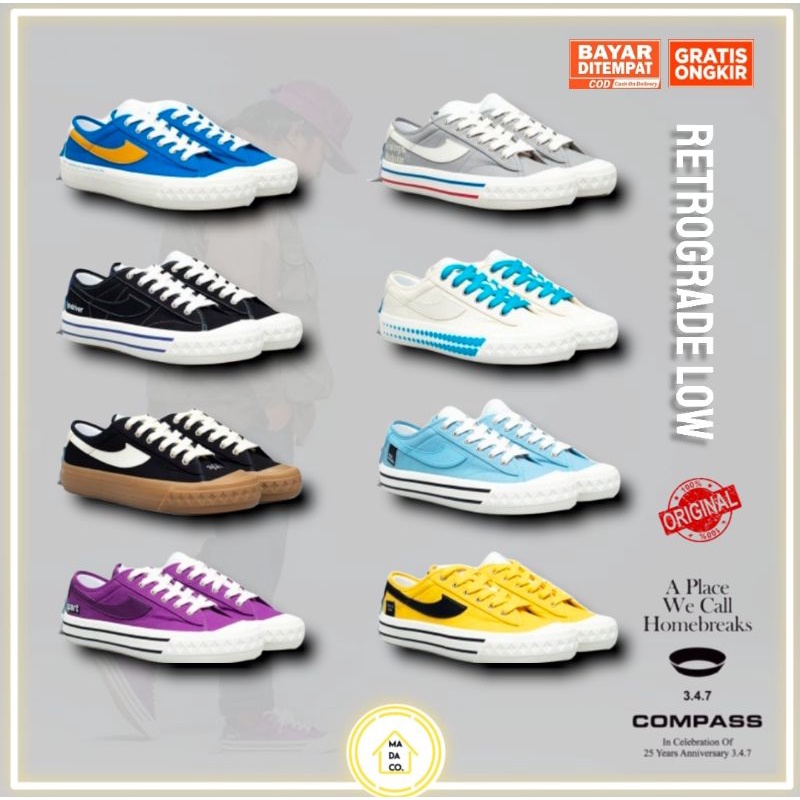 Sepatu Compass x UNKL 347 Low