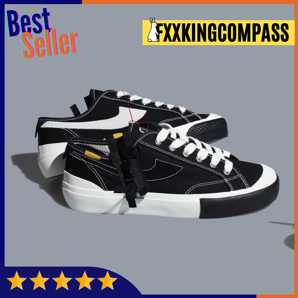 [BNIB] SEPATU COMPASS X FR2 FXXKINGRABBITS INDONESIA Vintage Gazelle Retrograde Sepatu skateboard-Low