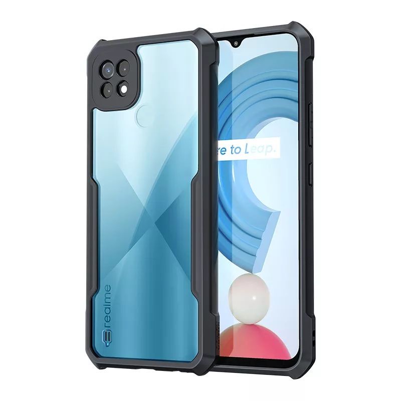 Case OPPO Realme C21 Realme C21Y Shockproof Bumper Acrylic Transparent Soft Premium Casing REALME C2