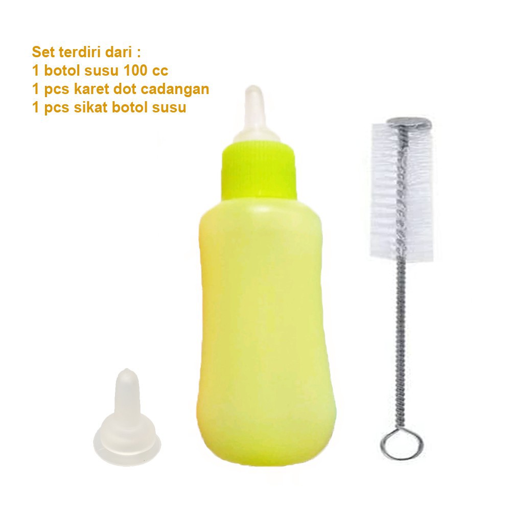 DOT BOTOL SUSU KUCING ANJING 100ML