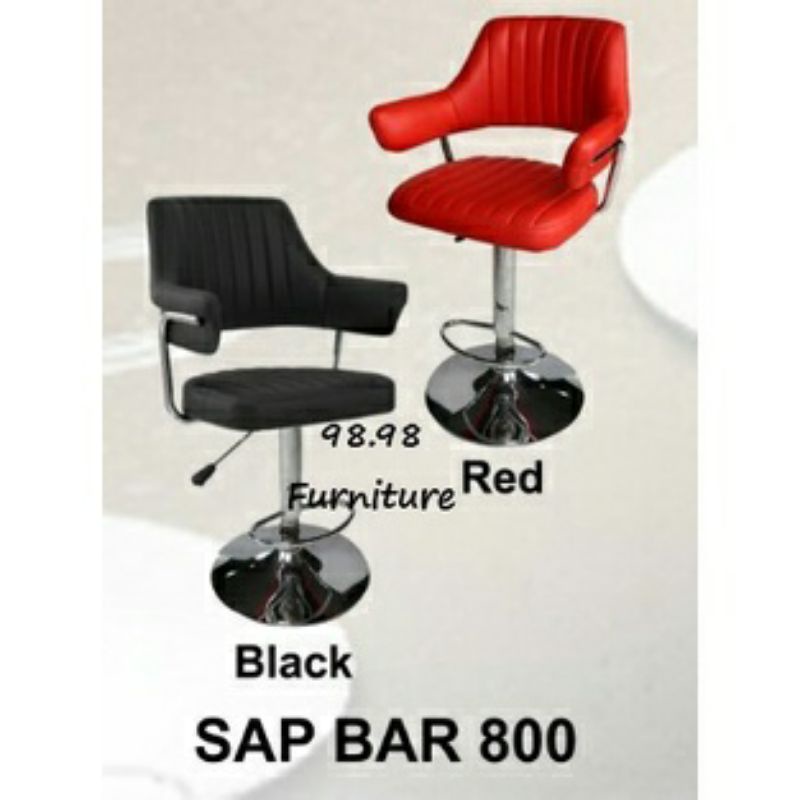 Kursi Bar minimalis Kaki Hidrolik SAP 800 - Kursi Bar Kulit sitetis - Kursi Cafe - Medan