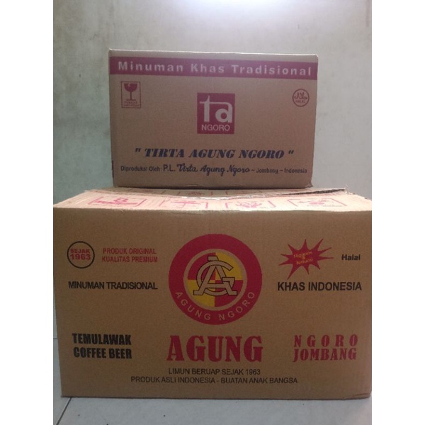 

coffeebeer tirta agung & agung ngoro 1 karton(isi 24 botol)