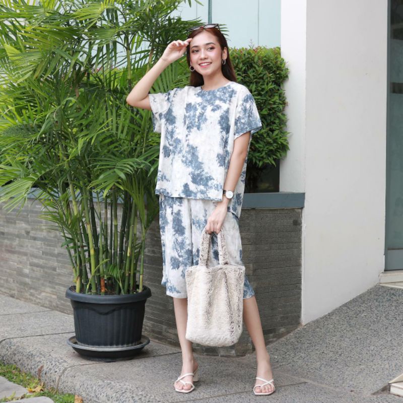 BOBA ONE SET - Trend fashion model terbaru ootd hijab kekinian pakaian Outfit wanita hijabers setela